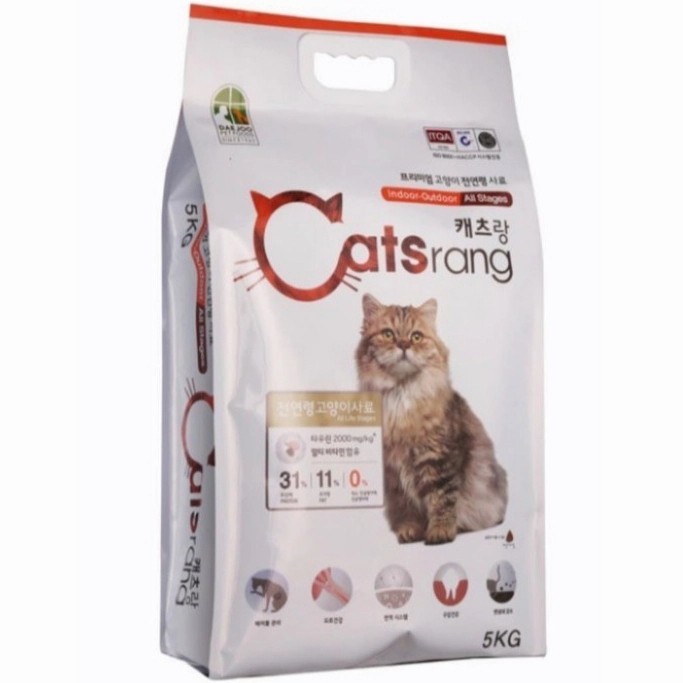 

Makanan kering CATSTRANG inddor-Outdoor all stage 5kg murah&terlaris