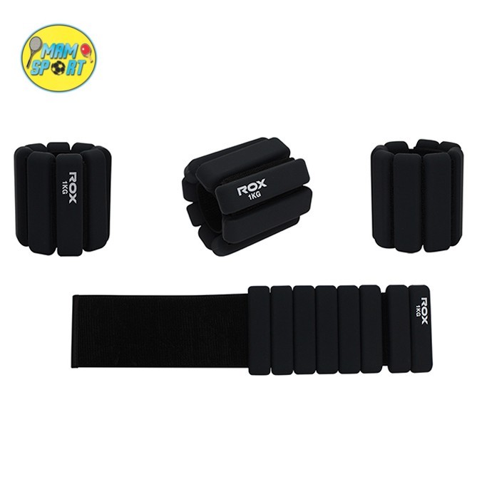 Murah Wrist Ankle Weights ROX Caring Pemberat Kaki 2kg Non COD