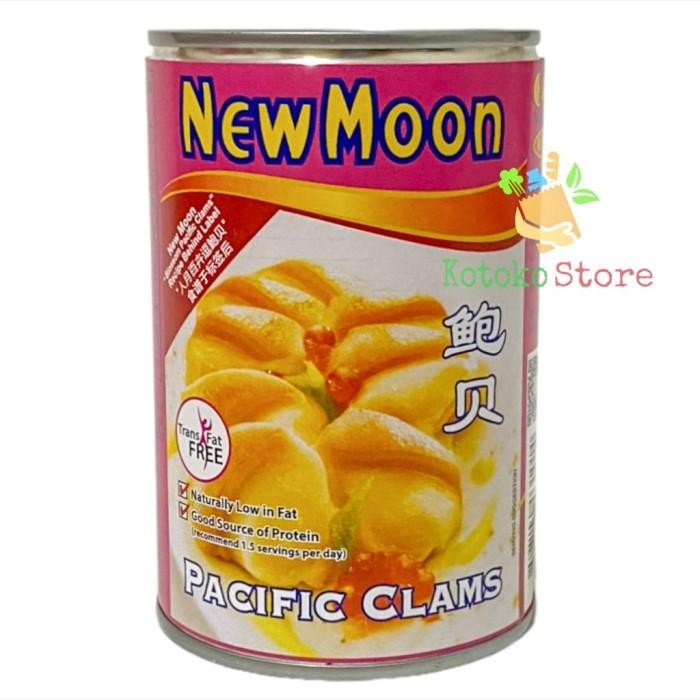 

New Moon Pacific Clams Abalone / New Moon Baby Abalone 425Gr New 100 % Original