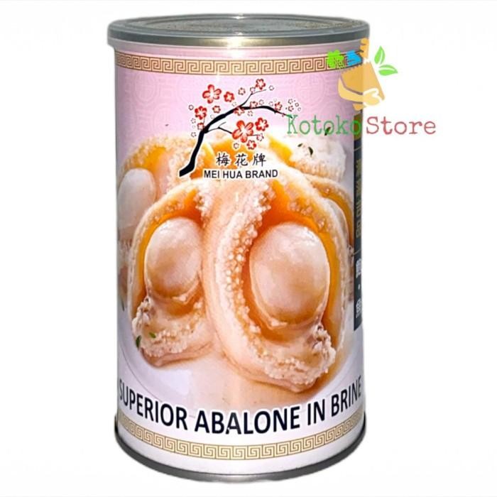 

Mei Hua Pauhi Superior Abalone In Brine Hongkong Isi 5 Pcs 425Gr Termurah 100 % Original