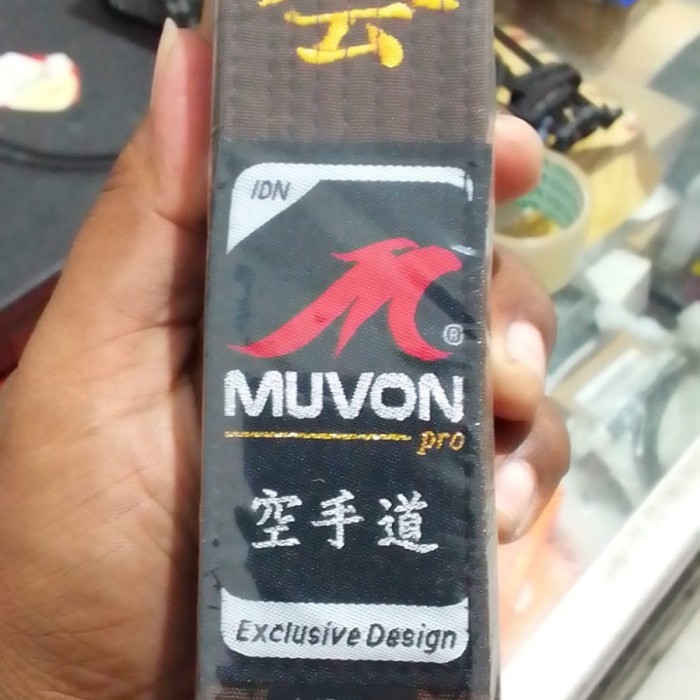Sabuk karate coklat Muvon sabuk karate Coklat Muvon sabuk coklat