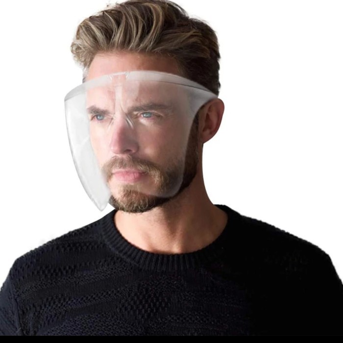 HOT SALE masker transparan anti debu polusi angin / transparent fashion mask