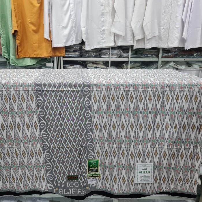 Sarung Alifah Kawung 4 Termurah 100 % Original