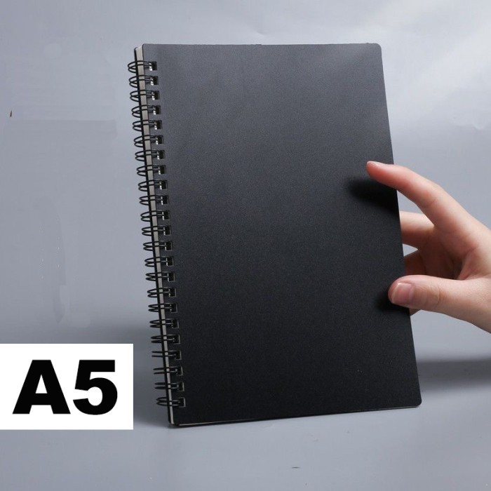 

Notebook Ring A5 Hard Cover Kertas Polos Buku Catatan Gambar - 5875
