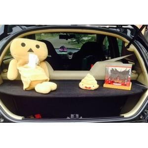 Rak Bagasi Brio Hitam Beludru