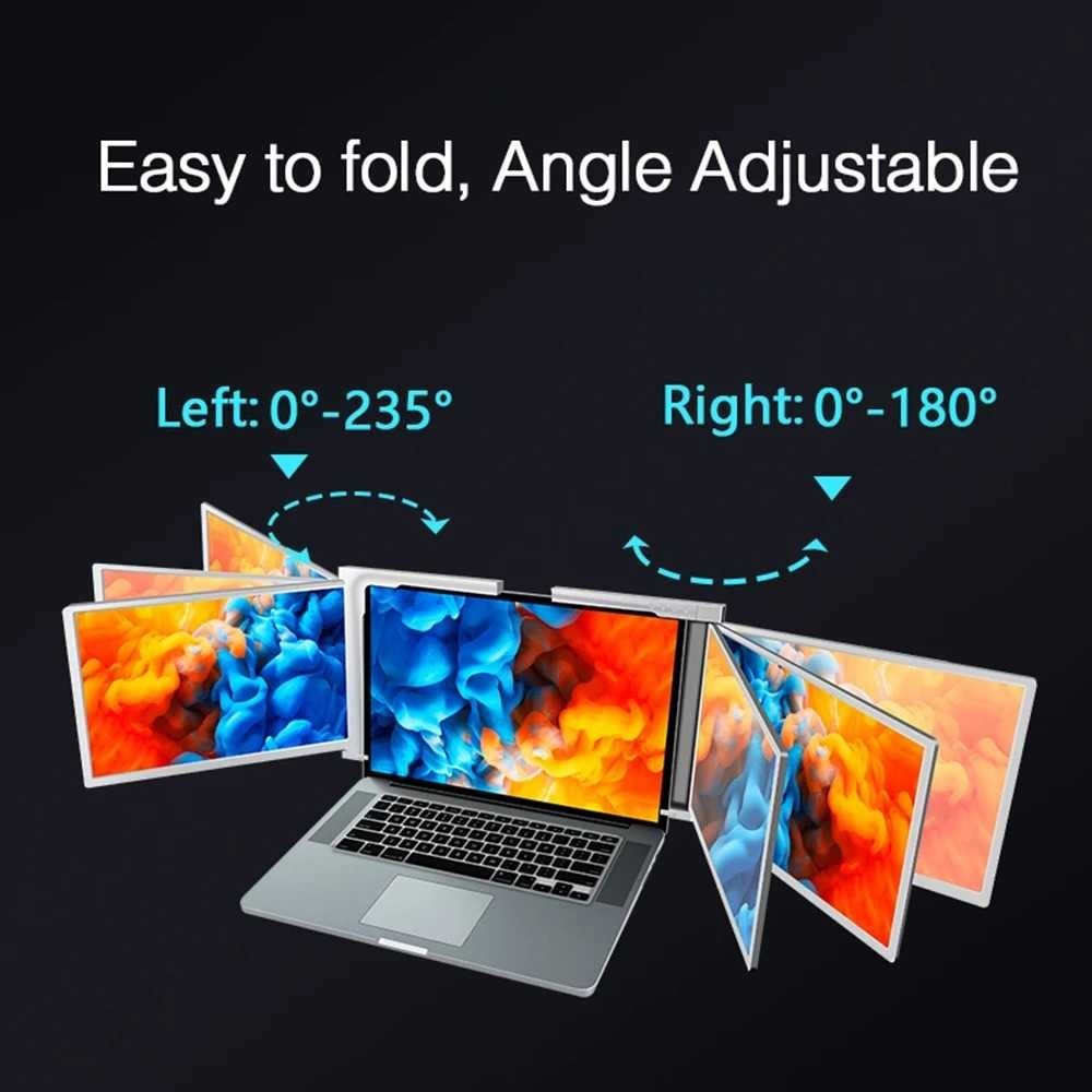 KANCA Aibecy Portable Monitor Dual Screen Extender 13.3 Inch IPS 1080P - S300