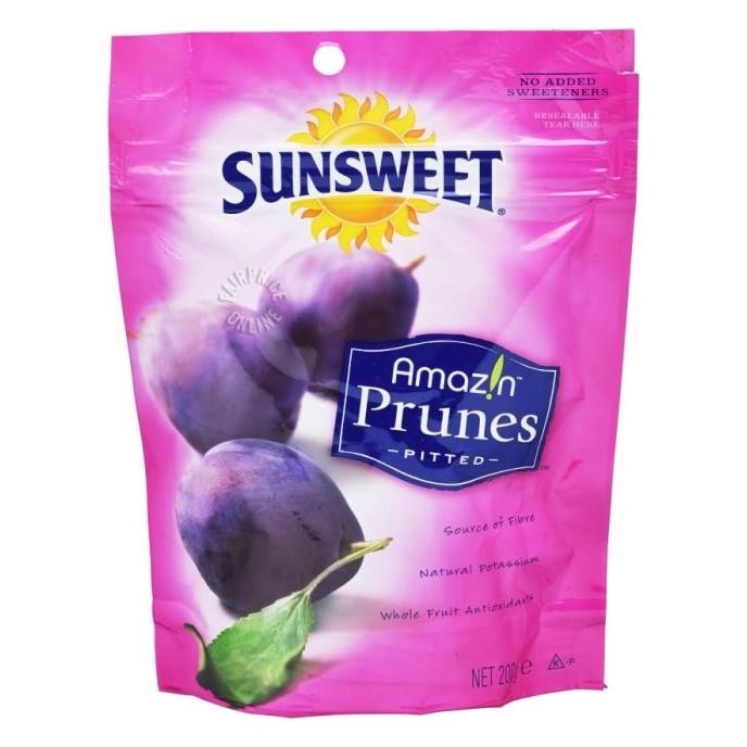 

Sunsweet Prunes 200 Gr Buah Prune/ Plum Kering IMPORT USA