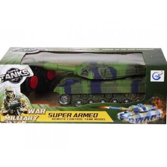 RC Tank Super Armed |Mainan Remote Control Mobil Tank Baja
