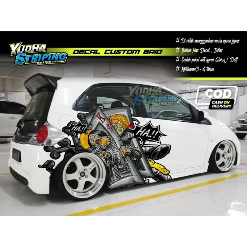 Sticker Variasi Mobil Brio, Mobilio, Vios, Yaris, Cayla, Dll