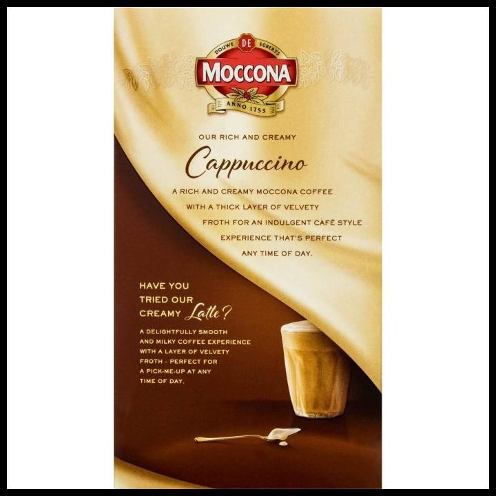 

Moccona Cappuccino Smooth Taste Isi 10 Pcs Original Best Quality