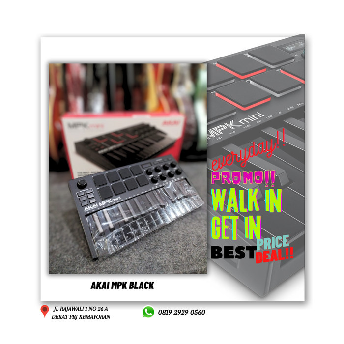 Akai MPK Mini MK3 Black,BMJ