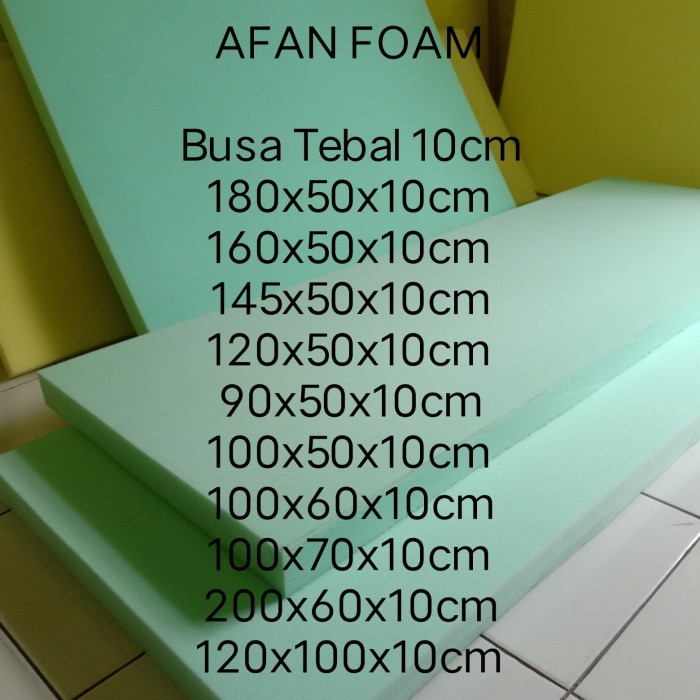 Busa Lembaran tebal 10cm