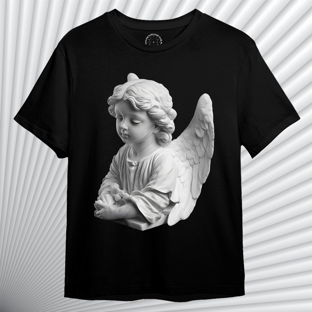 3DWEARS Kaos Distro Premium Child Winged Angel Statue