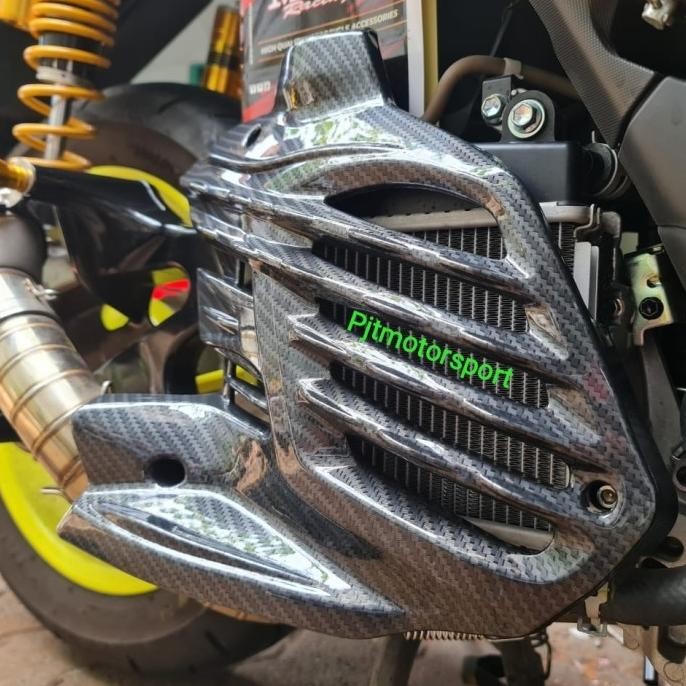 Tutup Cover Radiator Carbon Nmax-2020 / Nmax-2021 /Aerox-2020/2021 MHR