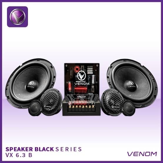 TERBARU Speaker 3way VENOM BLACK