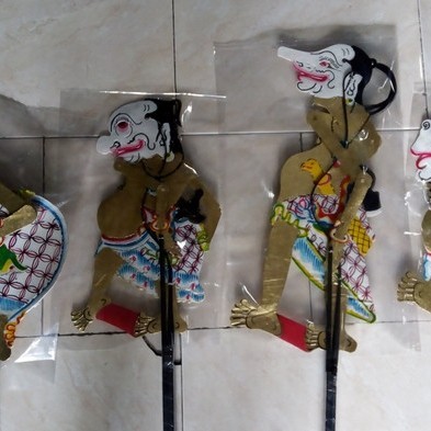 wayang kulit punokawan limbuk cangik togog bilung