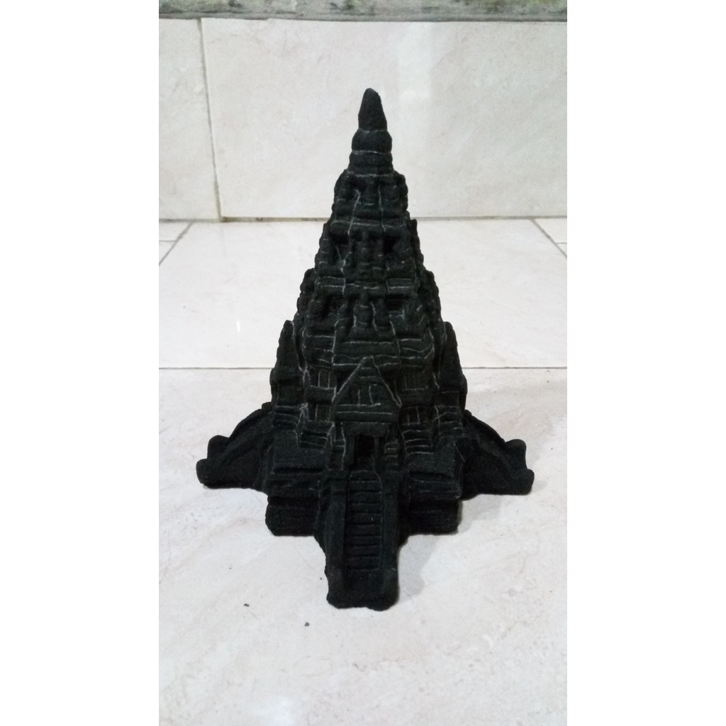 miniatur candi prambanan( 14 cm)