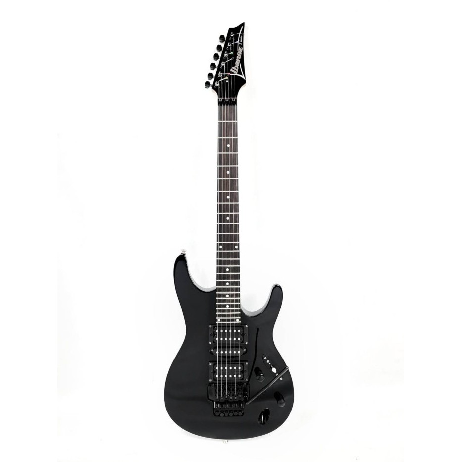 Gitar Elektrik Merk Ibanez Tipe S Series Warna Hitam / Black Bonus Tas dan Kabel Jack Listrik Murah