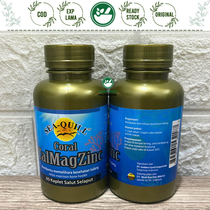 SEA QUILL CORAL CALMAGZINC 60TABLET SEA-QUILL CAL MAG ZINC CALCIUM