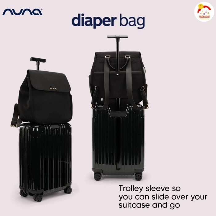 Nuna Diaper Bag - Caviar