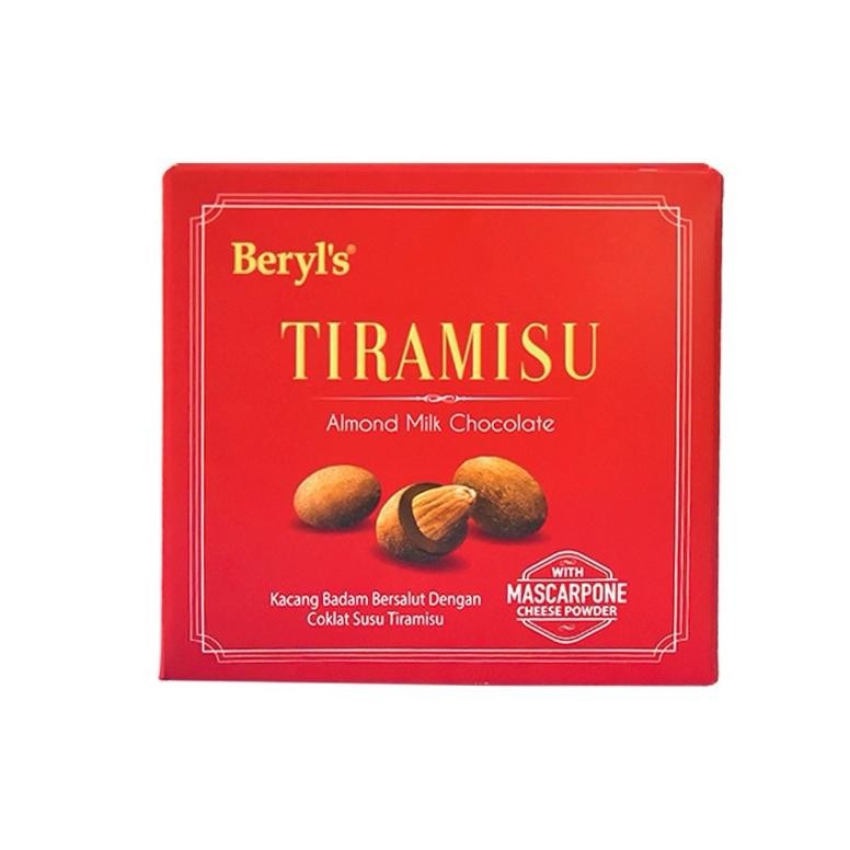 

Beryls Tiramisu Almond Chocolate 65g Beryl's Tiramisu Almond White Chocolate Milk Chocolate White Chocolate Beryls Coklat Malaysia