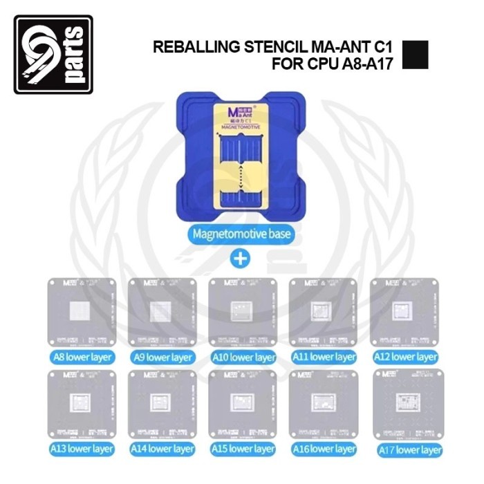 

Reballing Stencil Ma-Ant C1 For Cpu A8-A17