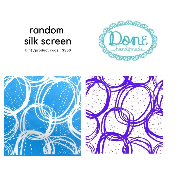 

Silk screen alat dekorasi resin art alat clay alat dekorasi craft ss50