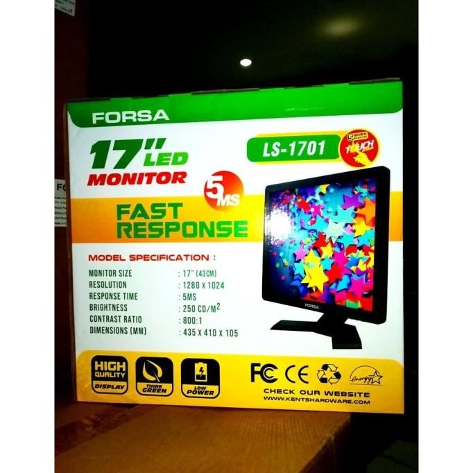 FORSA LCD MONITOR TOUCHSCREEN 17" LS-1701TS