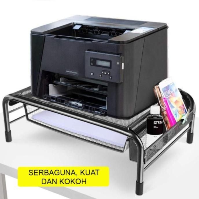 Monitor Stand Laptop Meja Printer BESI Rak Laci Buku Desk Organizer PC LA