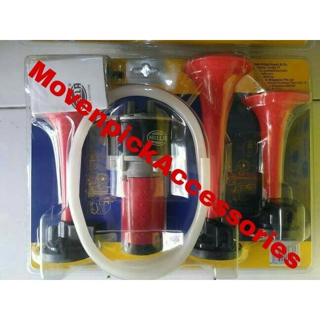 KLAKSON HELLA 3 TEROMPET 12V TEROMPET TELOLET