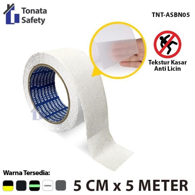 

Anti Slip Tape / Lakban Anti Licin Bening Transparan 5 cm x 5 Meter