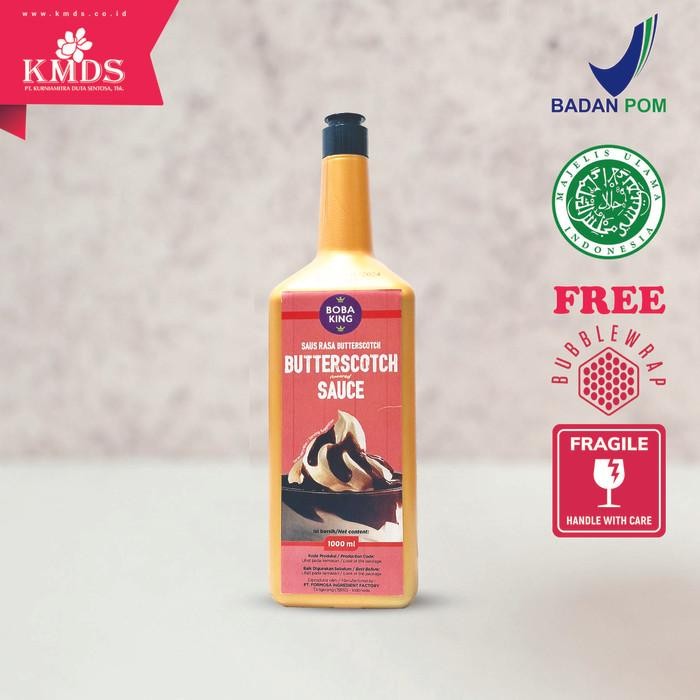 

Bobaking Butterscotch Sauce (Saus Butterscotch) 1Lt Terbaru 100 % Original