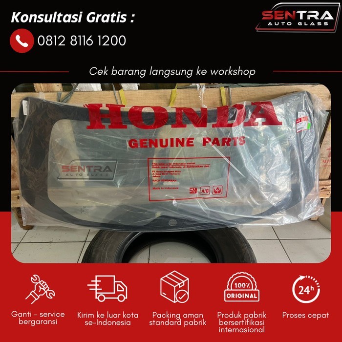 Kaca Belakang Honda BRV 2016-2020 Original Honda AGC Automotive