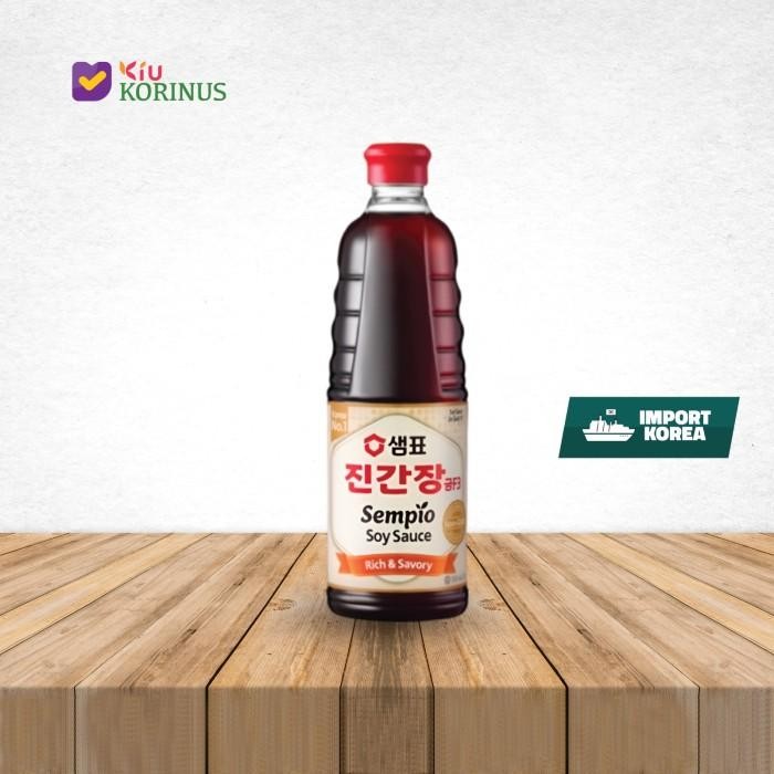 

K- Sempio Kecap Asin F3/Soy Sauce Jin F3/ Kecap Asin Korea 500 Ml New 100 % Original