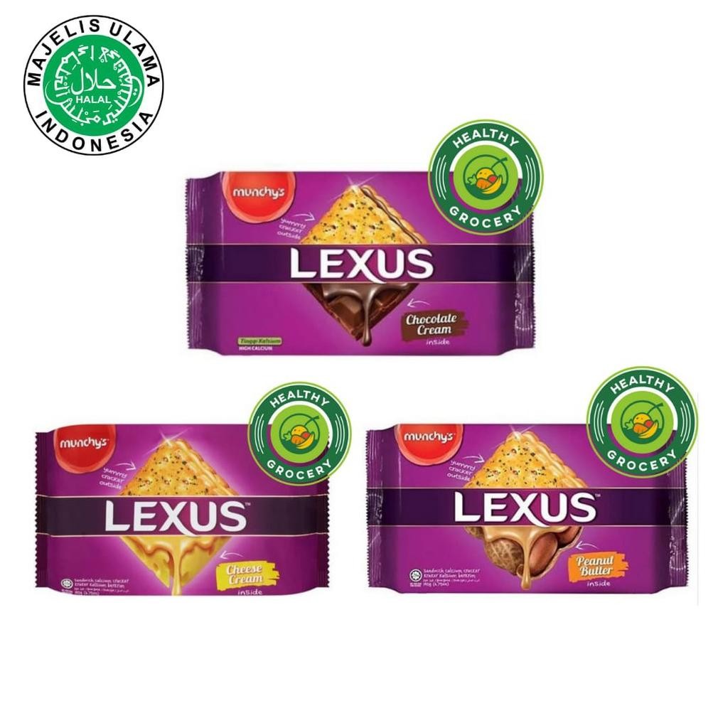 

Munchys Lexus 190gr Chocolate Cheese Peanut / Cokelat Keju Kacang
