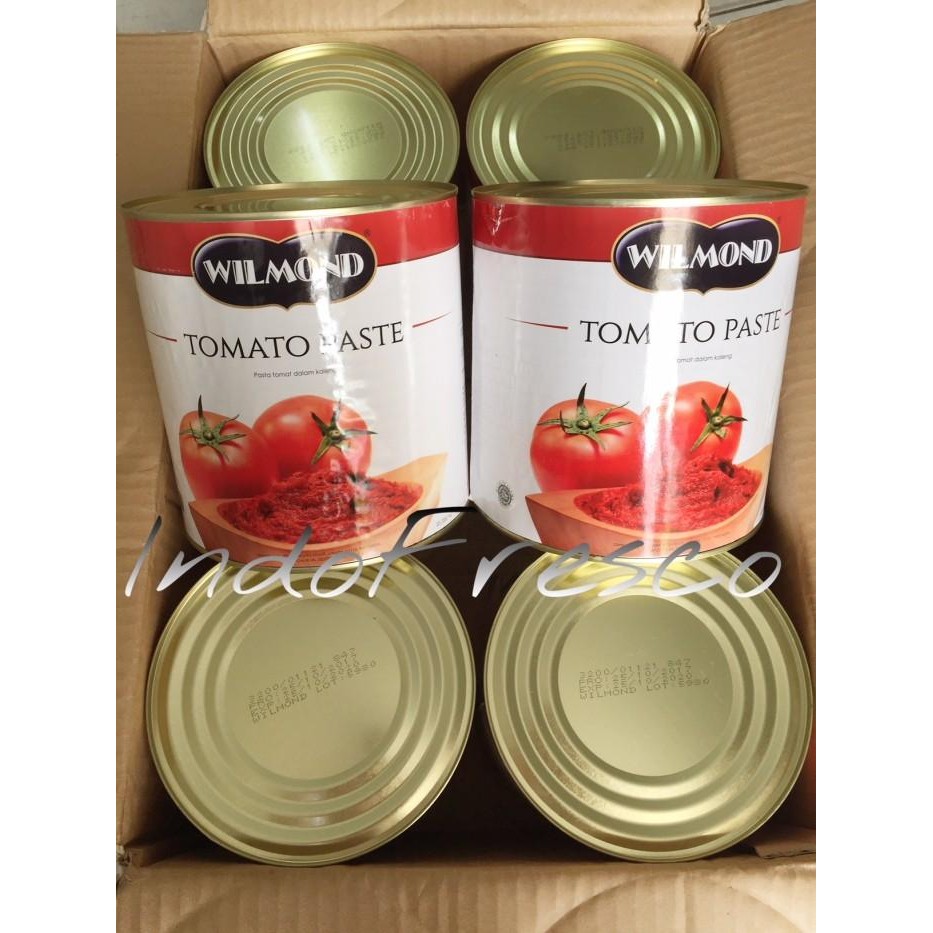 

Wilmond Tomato Paste- Pasta Tomat Dalam Kaleng 3Kg Termurah 100 % Original
