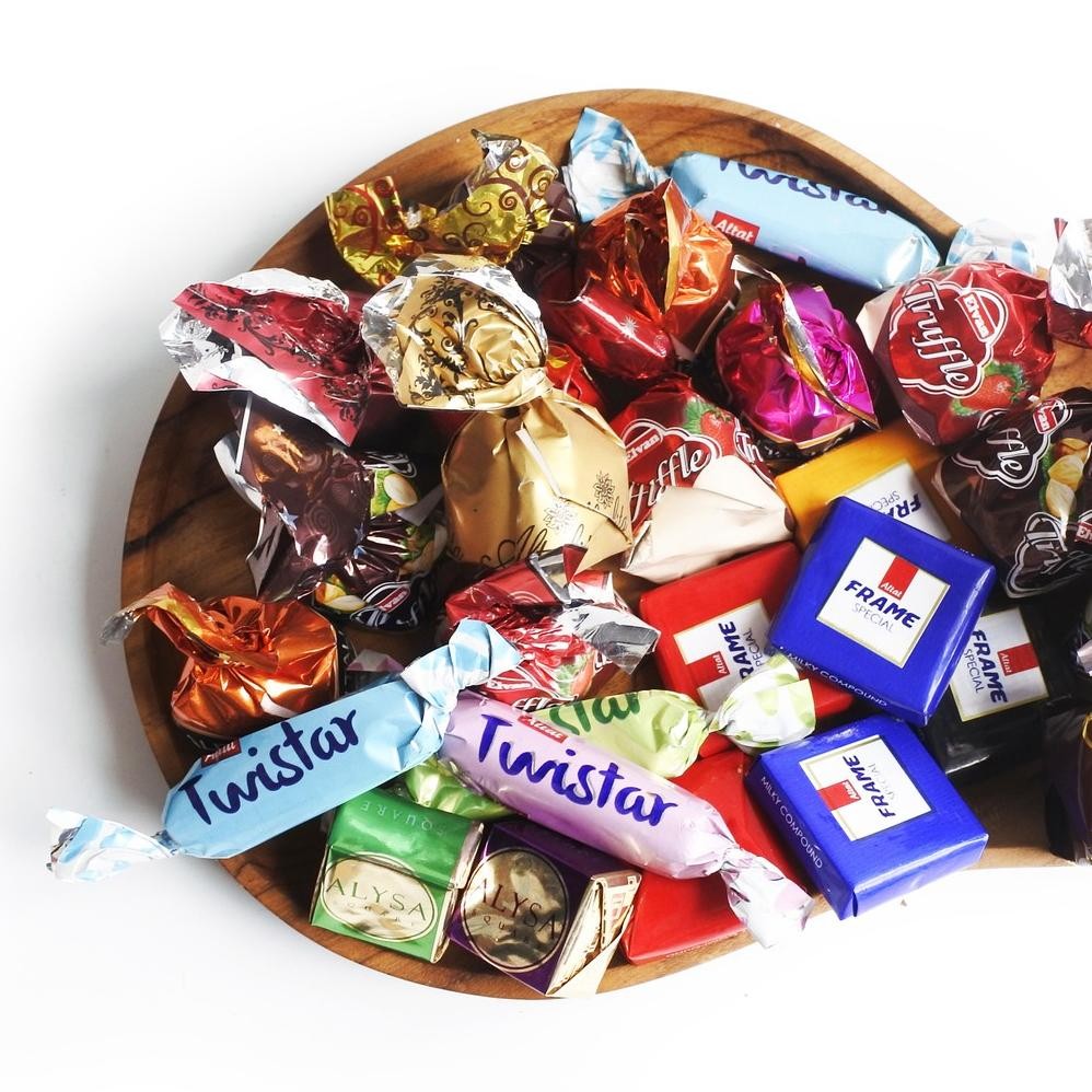 

Coklat Arab Mix 1 Kg Aneka Cokelat Oleh-oleh Haji Umroh