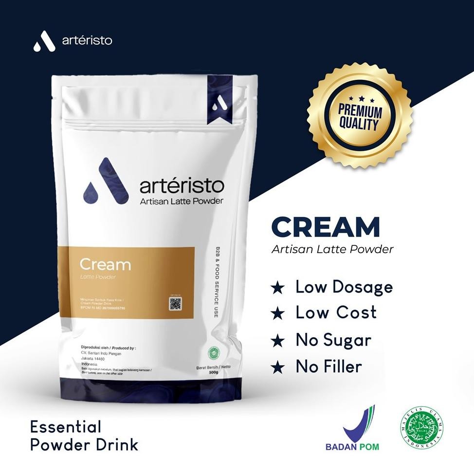 

ARTERISTO CREAM IRISH PUM POWDER DRINK GR - NO SUGAR
