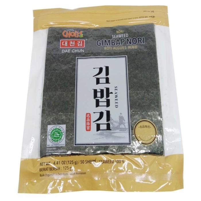 

Dae Chun Gimbap Nori 50'S 125 G Terlaris 100 % Original