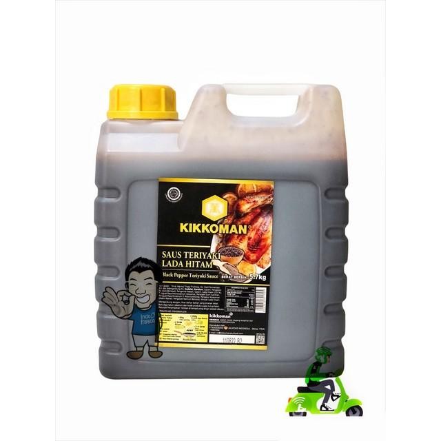 

Kikkoman Black Pepper Teriyaki-Saus Teriyaki Lada 5.7Kg Khusus Gosend New 100 % Original
