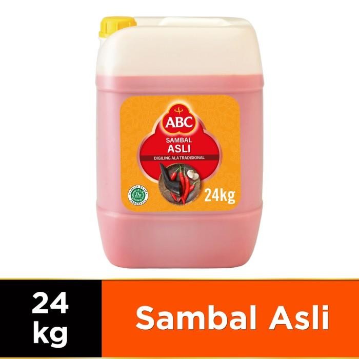 

Abc Saus Sambal Asli Jerigen 24 Kg Termurah 100 % Original
