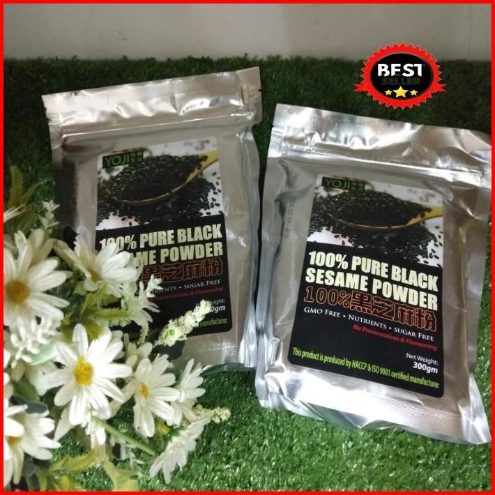 

Pure Black Sesame Powder 300G New 100 % Original