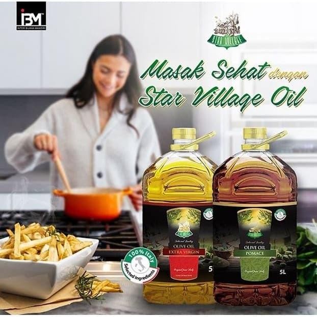 

Star Village Pomace Oil Minyak Zaitun 5L Termurah 100 % Original