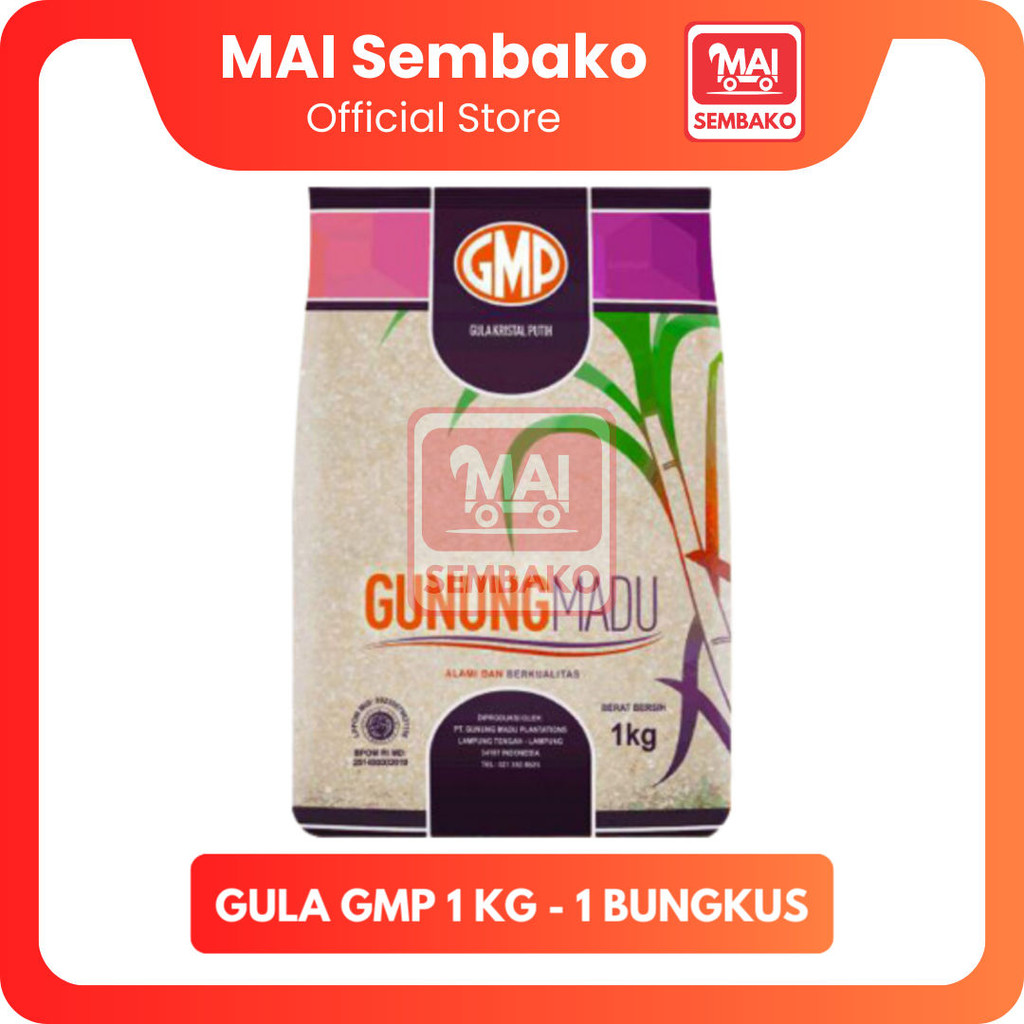 

Gula GMP 1 kg - Gula Kristal Putih Gunung Madu Plantation 1kg - 1 Bungkus