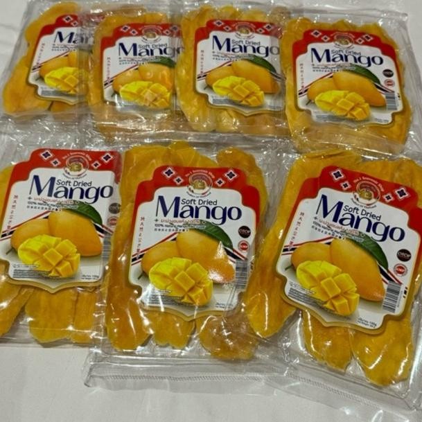 

SOFT DRIED mango manisan mangga THAILAND ( READY)