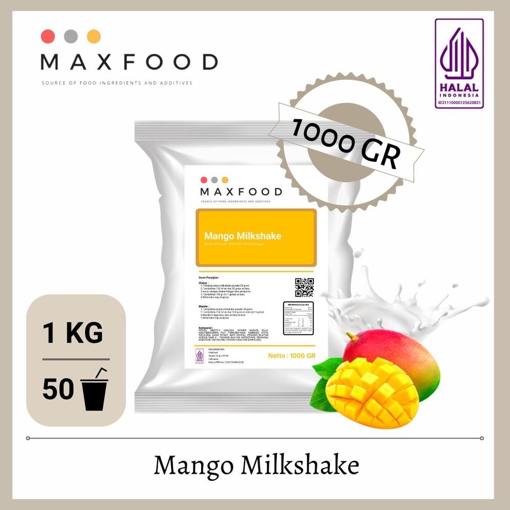 

1KG MANGGO MILKSHAKE / BUBUK MINUMAN MILKSHAKE RASA MANGGA