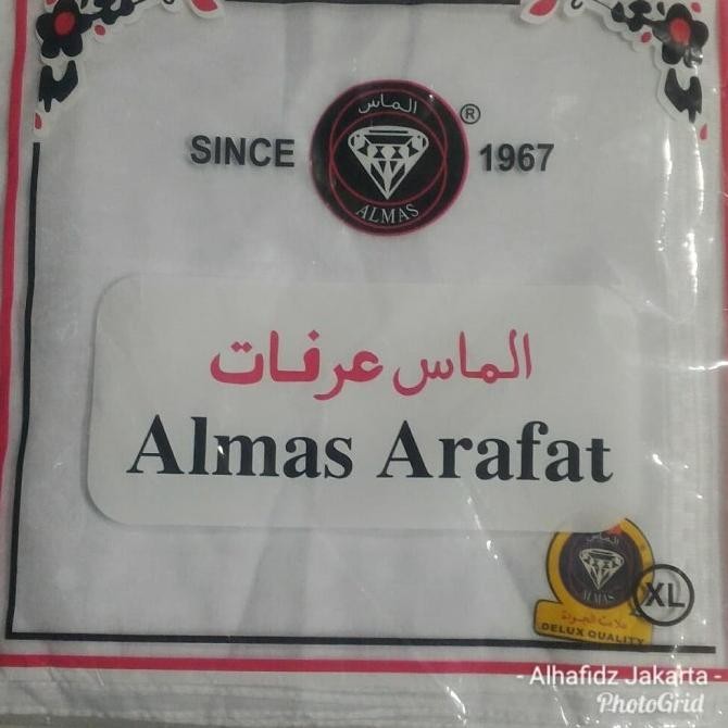 Sorban Almas Arafat Putih Polos Surban Almas Arafat Putih Polos