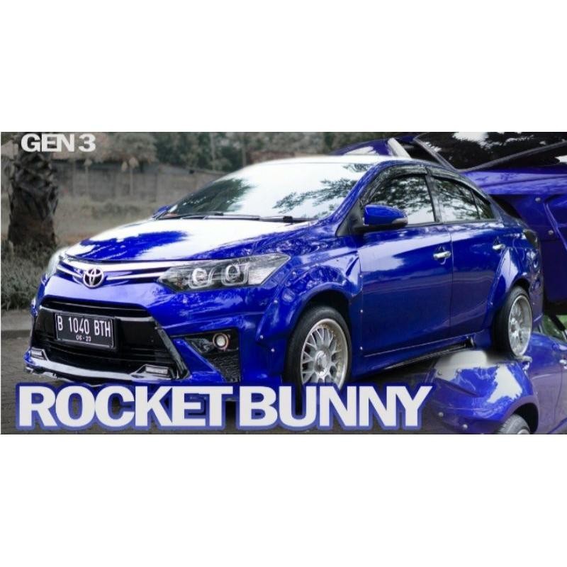 Fender Rocket Bunny Buny Body Samping Vios Gen 3