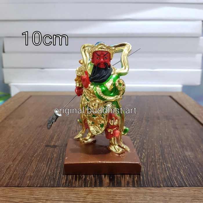Patung Dewa Kwan Kong Berdiri 4 Inch New