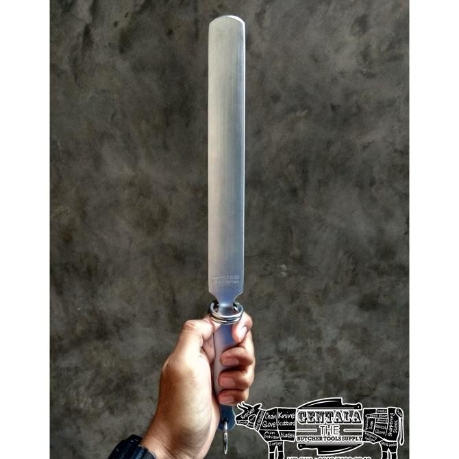 ASAHAN PISAU F. DICK BALKAN SHARPENING STEEL FLAT FINE CUT 25CM